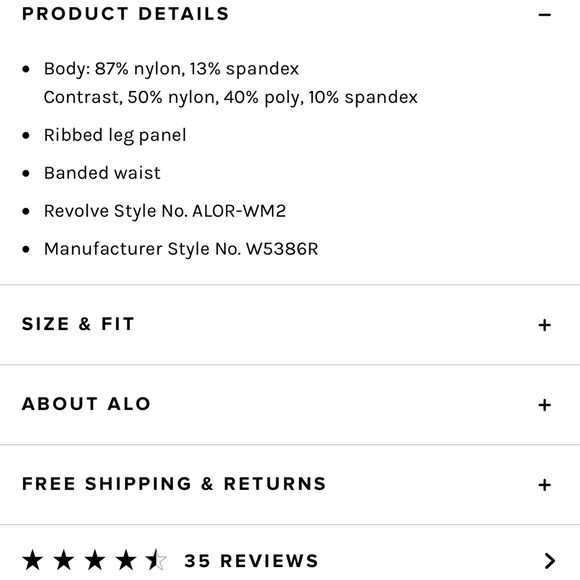 ALO Goddess Ribbed Leggings in Snakeprint & Black - Picture 9 of 9